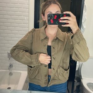 Anthropologie cargo jacket